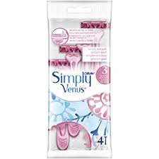 simply venus basic gillette 3 klingen 4 stuck