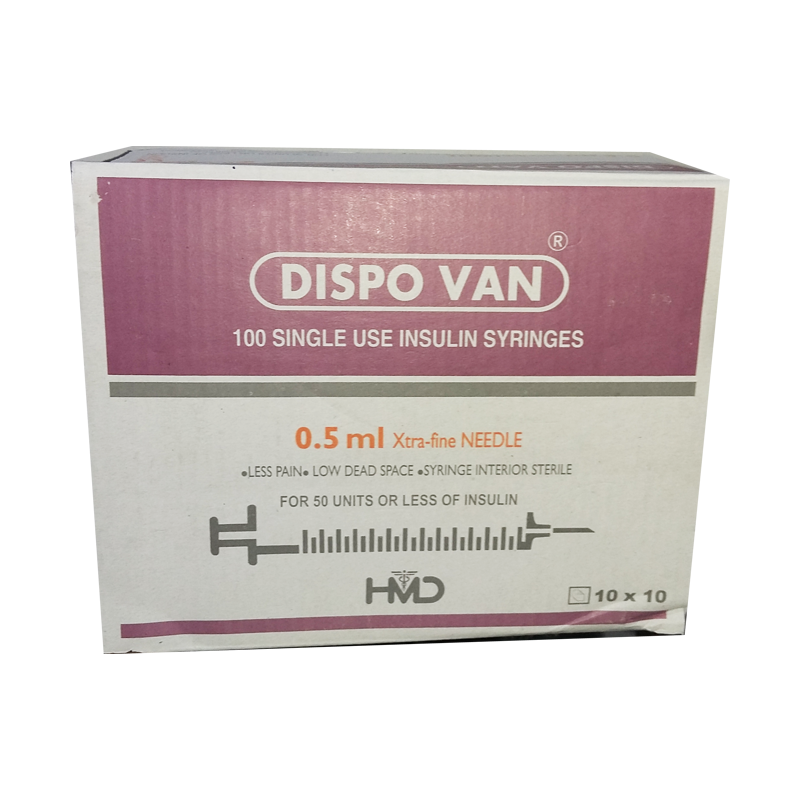 dispo van seringue 0.5 ml
