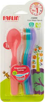 farlin 7pcs cuileere a 12m+