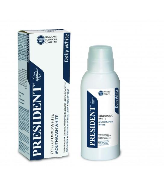 Bain bouche daily white President 250ml