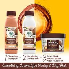 GARNIER ultra doux smooting hair food