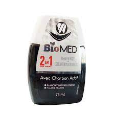 Dentifrice biomed avec charbon actif 75ml