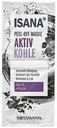 ISANA peel off maske aktiv kohle
