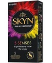 Manix skyn préservatif 5 senses/5