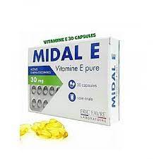 MIDAL E vitamine E pure 30 capsule