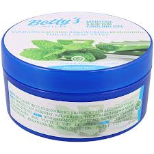 Betty's nature menthol aloe vera cooling gel 300ml