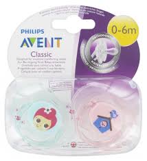 Sucette *2 classic AVENT 0-6m