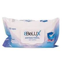 Belux lingette antibacterial 72 pce