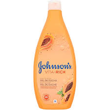 johnson's gel de duche vita rich efecto seda 750ml