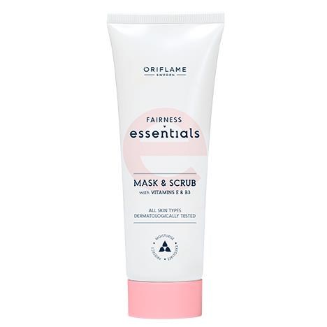 Oriflame Masque et Gommage Fairness Essentials avec Vitamines E et B3 35924