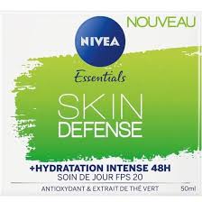 NIVEA crème hydrtation intense skin defense 50ml