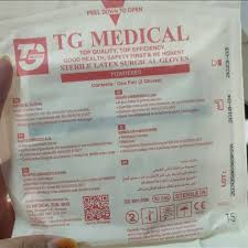 gants chirurgicaux tg medical 6.5