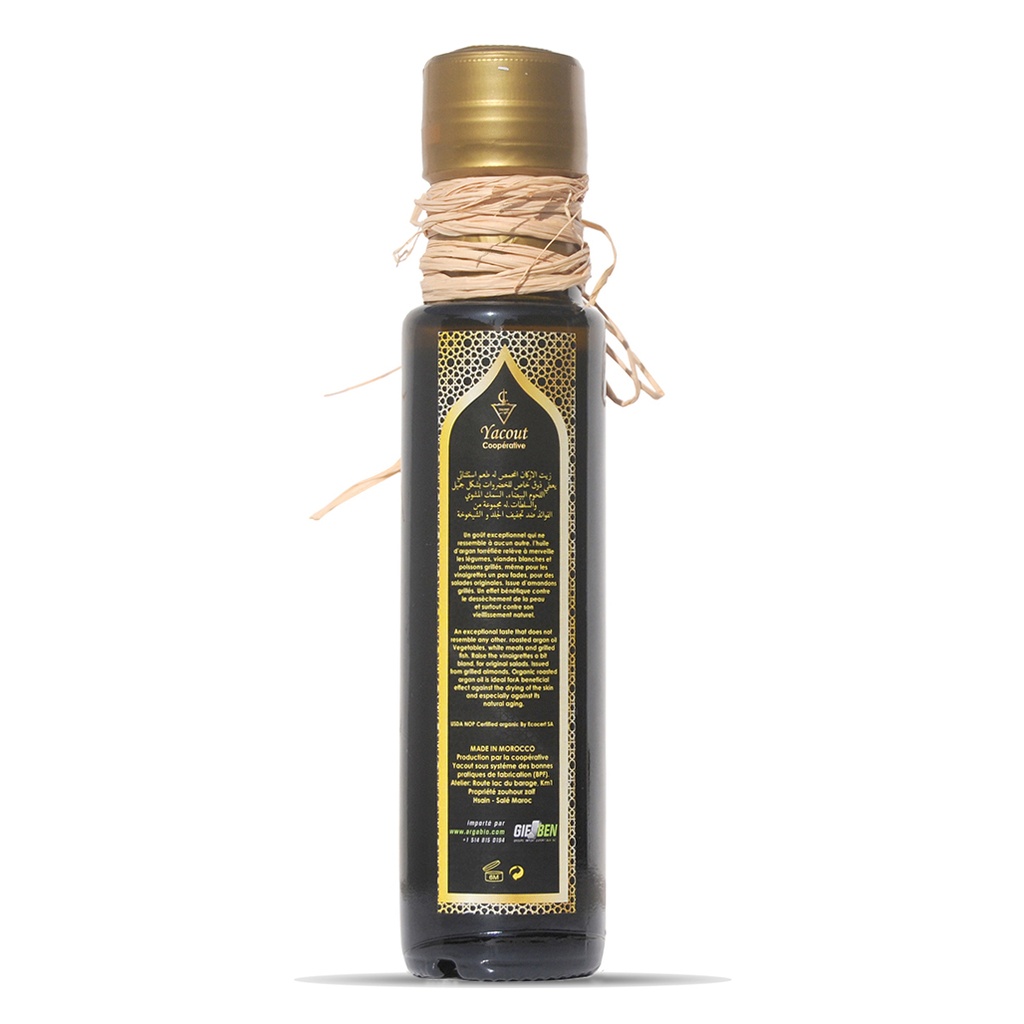 yacout huile d'argan torréfiée 100ml