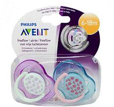 Sucette *2 aérée AVENT 6-18m