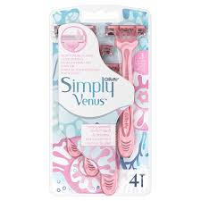 simply venus simply smooth gillette 3 klingen 4 stuck