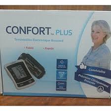 confort plus tensiomètre electronique brassard
