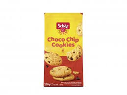 schar choco chip cookies 200g