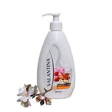 valantina hand &amp; body soap milk almond 500ml