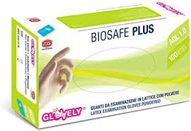 biosafe plus medical gant L 100pcs