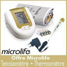 Microlife tensiomètre BP 3AGI + digital thermometer