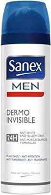 Sanex Déodorant men dermo invisible 200ml