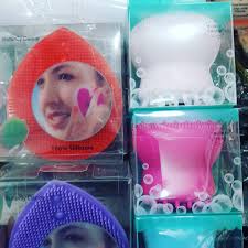 macaroon powder puff sillicone