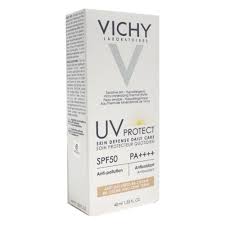 VICHY uv protect skin defense daily care anti brillance spf 50+ 40ml