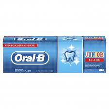 oral b dentifrice junior 6+ 75ml