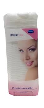 sterilux visage carré à démaquiller /45
