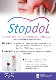 stopdol kit anesthesique local