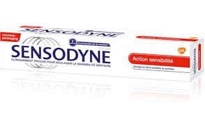 Dentifrice action sensibilité sensodyne 75ml