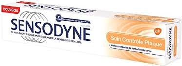 Dentifrice soin contrôle plaque sensodyne 75ml