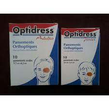 Optidress adultes pansement orthoptique 10pcs