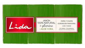 lida savon aloe vera 125g