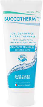 Dentifrice buccotherm gencives sensibles sans fluor 75ml