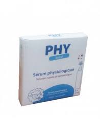 PHY bébé sérum phyiologique solution nasal 5*5ml