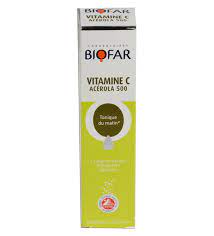 BIOFAR vitamine C acerola 500 /20 comprimes