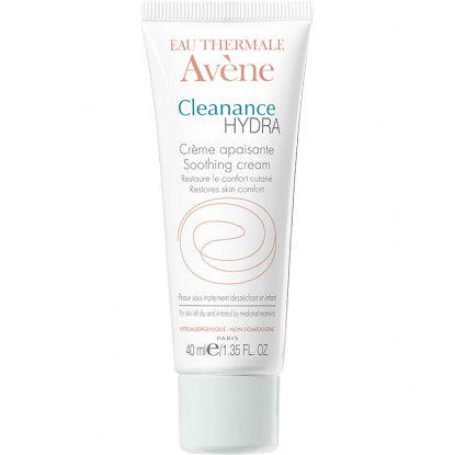 avene cleanance hydra creme apaisante hydra  40ml