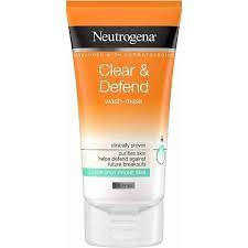 neutrogena clear defend wash mask 150ml