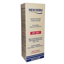 NEWDERM ecran solaire fond de teint opale50ml