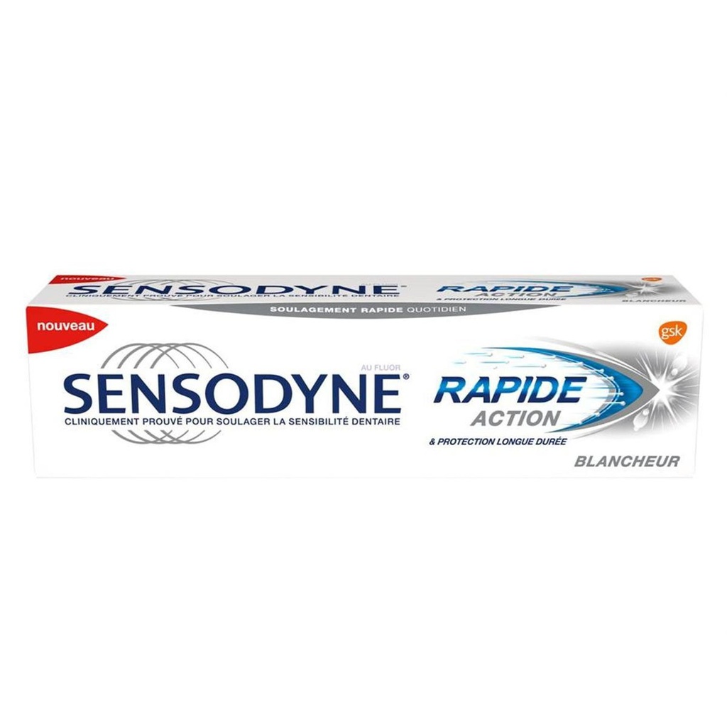 Dentifrice sensodyne rapide 75ml