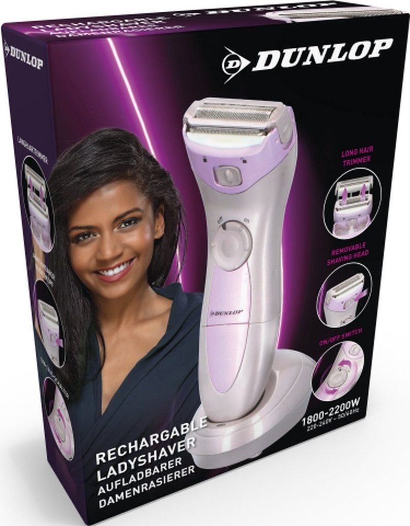 dunlop rasoir feminin ladyshave