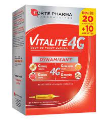 vitalite 4G dynamisant 30ampoules 300ml