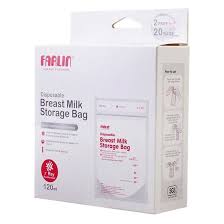 FARLIN breast milk storage bag 120ml 20bage 2free