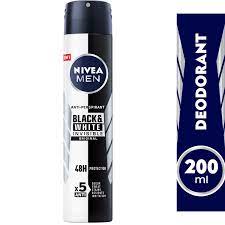 Déodorant homme black white NIVEA 200ml