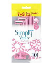 simply venus gillette 10 klingen 2 stuck