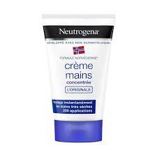 neutrogena creme main sans parfum bleu 50ml