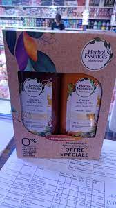 Herbal essences cheveux offre shampooing + aprés shampooing400ml