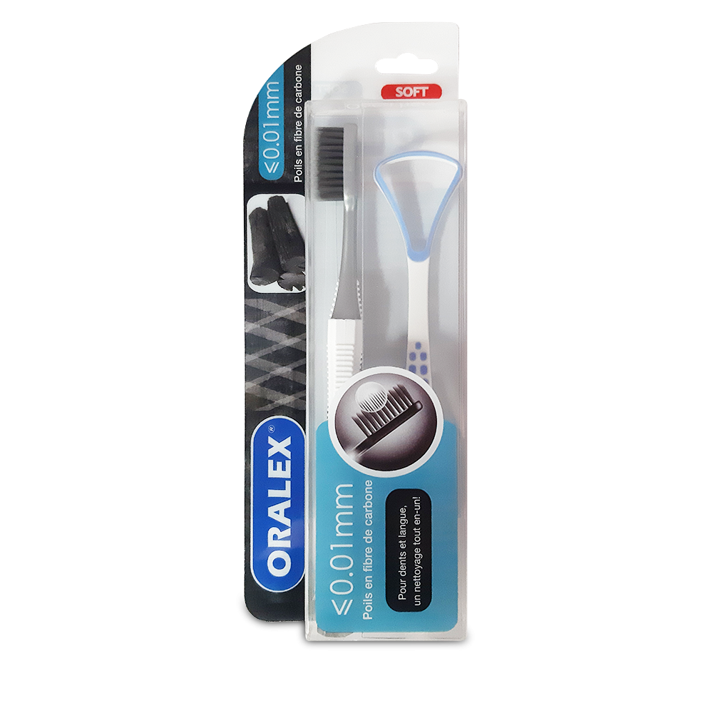 ORALEX brosse pack duo carbone w010 soft