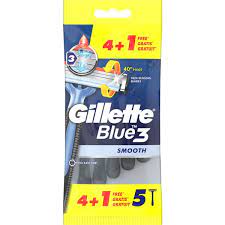 gillette blue 5 klingen 3 stuck
